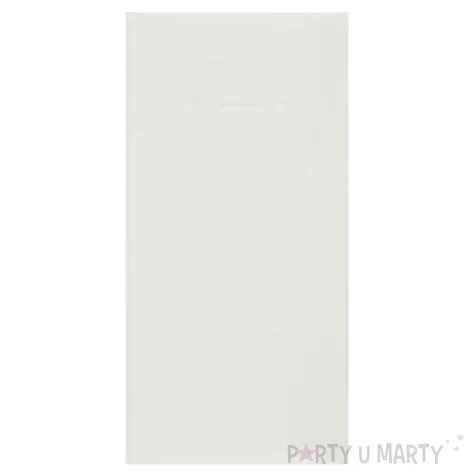 kieszonka na sztucce classic perlowa santex 40 cm 12 szt