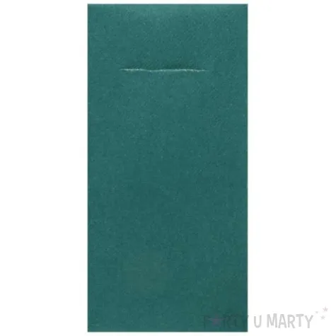 kieszonka na sztucce classic turkusowa santex 40 cm 12 szt