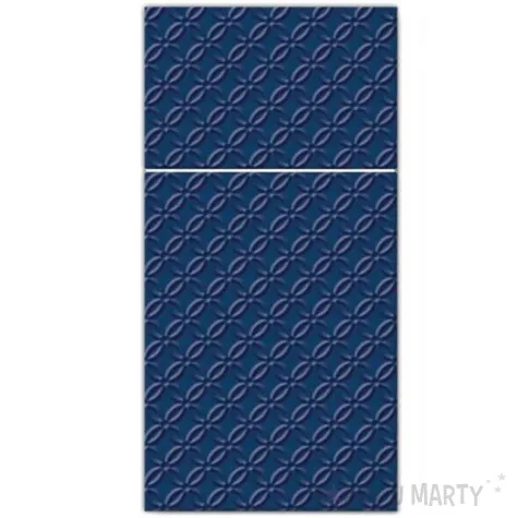 kieszonka na sztucce modern inspiration granatowa paw 40 cm 16 szt