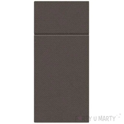 kieszonka na sztucce punta punta brazowa paw 38 cm 50 szt