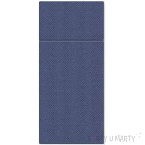 kieszonka na sztucce punta punta granatowa paw 38 cm 50 szt