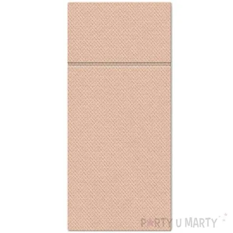 kieszonka na sztucce punta punta lososiowa paw 38 cm 50 szt