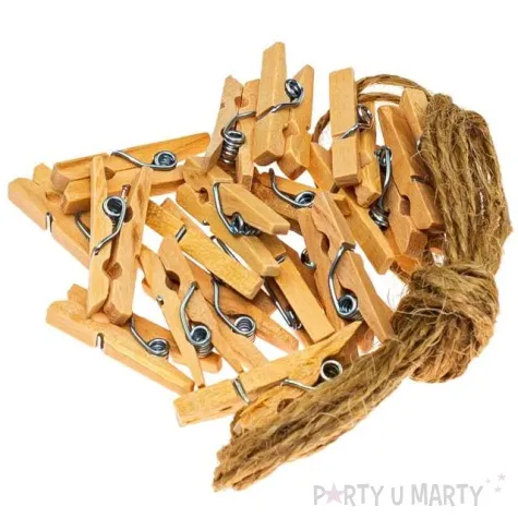 klamerki drewniane brewis 2 5 cm 20 szt