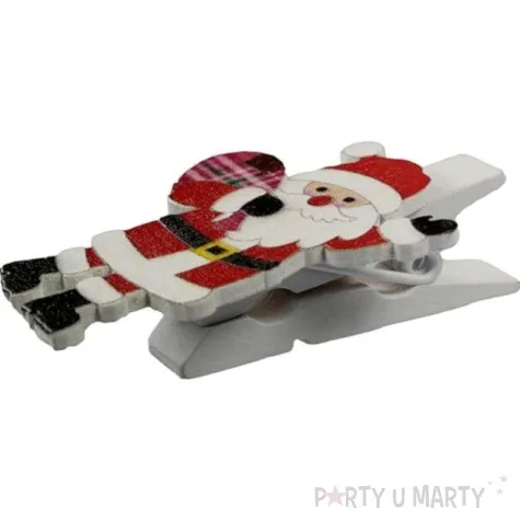 klamerki drewniane swiety mikolaj titanum 3 szt