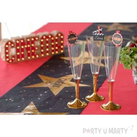 klamerki ozdobne hollywood santex 6 szt