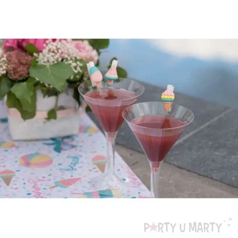 klamerki ozdobne lody santex 4 szt