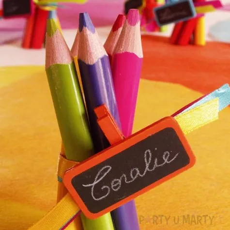 klamerki ozdobne tabliczki szkolne santex 12 szt