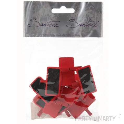 klamerki ozdobne tabliczki szkolne santex 12 szt