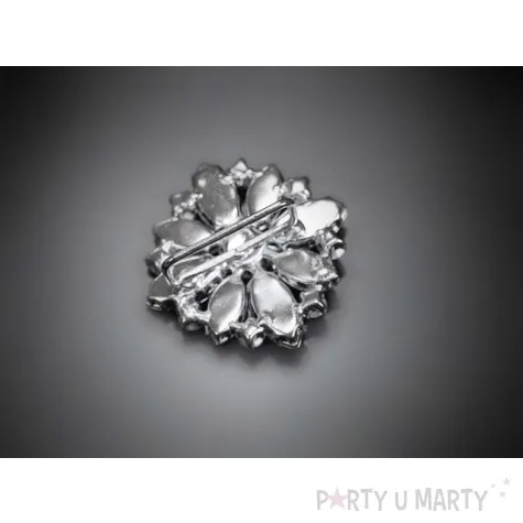 klamra ozdobna kwiatek 40mm 1 op