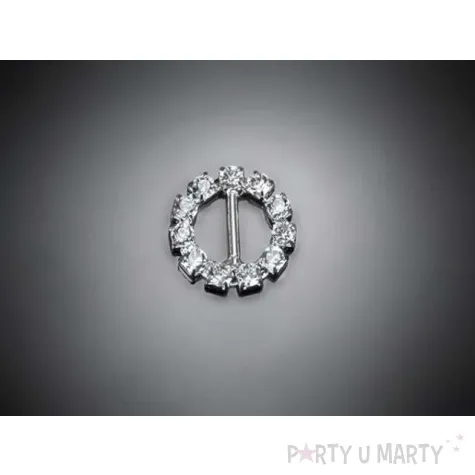 klamry ozdobne kolka z kamykami 15mm 1op