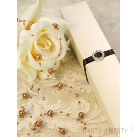 klamry ozdobne kolka z kamykami 15mm 1op