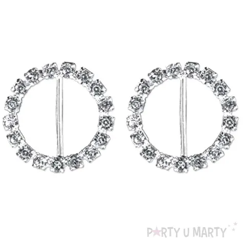 klamry ozdobne kolka z kamykami 20mm 1op