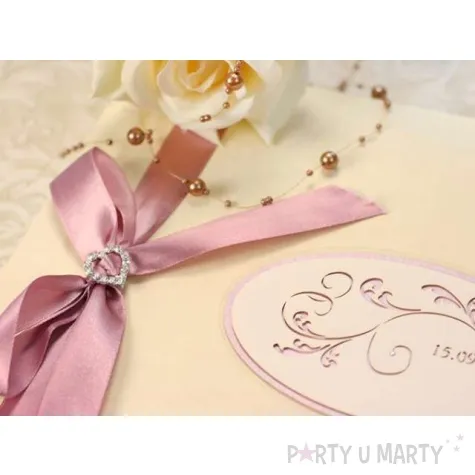 klamry ozdobne serca srebrny 10mm 1op