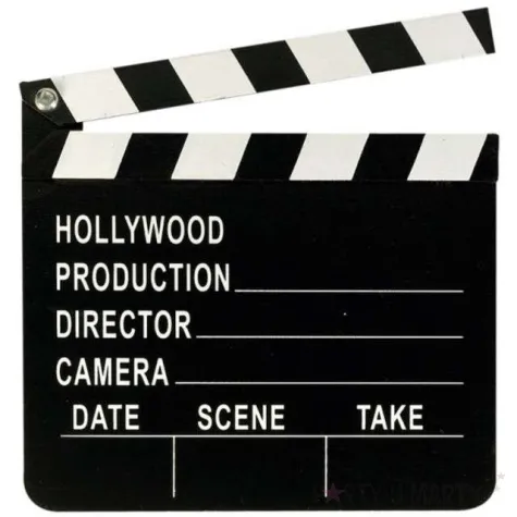 klaps filmowy amscan 20 x 18 cm