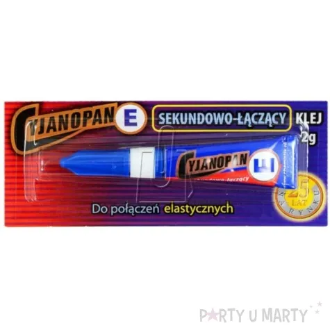 klej elastyczny cyjanopan e 2 g