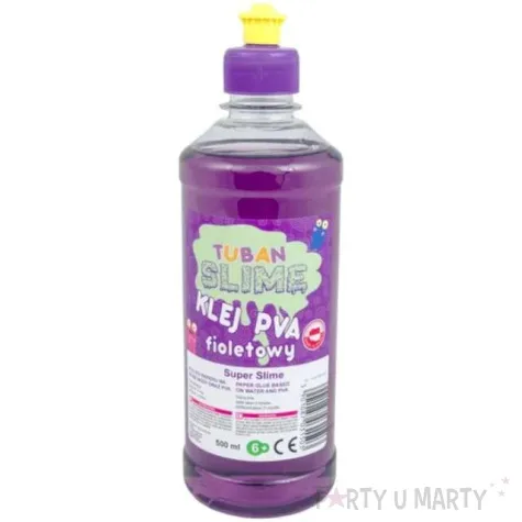 klej pva slime fioletowy tuban 500 ml