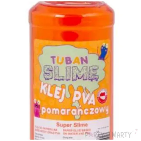 klej pva slime pomaranczowy tuban 500 ml