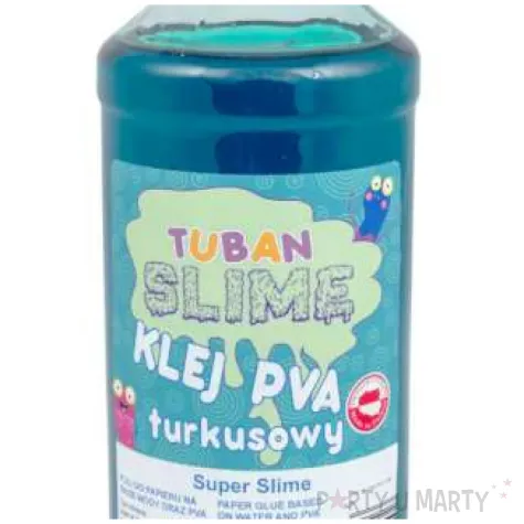 klej pva slime turkusowy tuban 500 ml