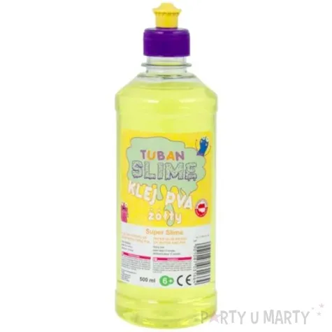 klej pva slime zolty tuban 500 ml