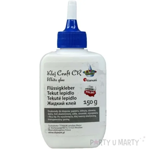 klej uniwersalny craft bialy titanum 150 g