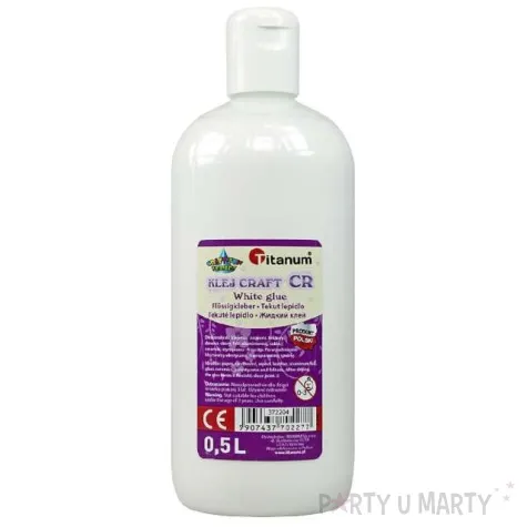 klej uniwersalny craft bialy titanum 500 ml