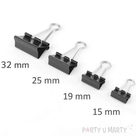 klip biurowy classic 41 mm czarny d rect 12 szt