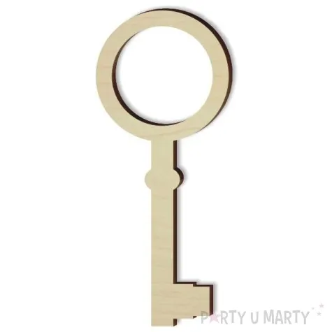 klucz do lania wosku andrzejki klucz 2 drewno 10 cm