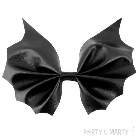 kokarda gotycka mucha czarna widmann