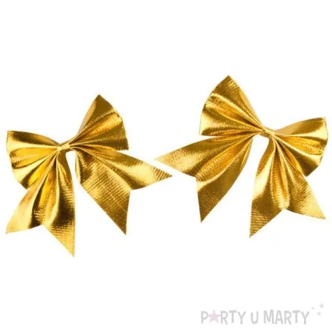 kokardy classic metalik zlote arpex 2 szt