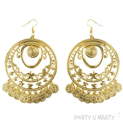 kolczyki cyganskie zlote boland