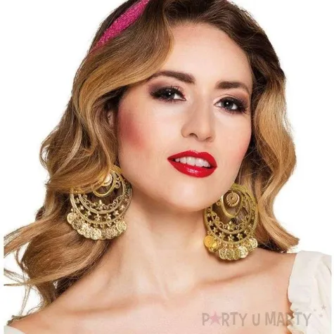 kolczyki cyganskie zlote boland