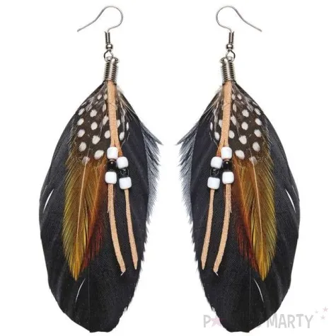 kolczyki indianka piorka widmann