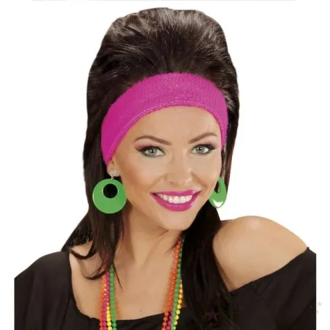 kolczyki kolka neonowe zielone widmann