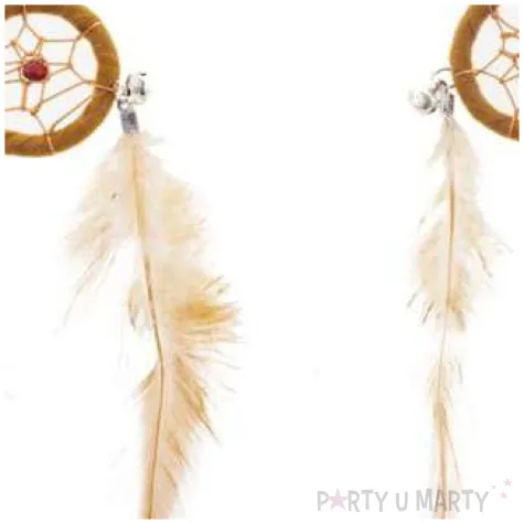 kolczyki lapacz snow funny fashion