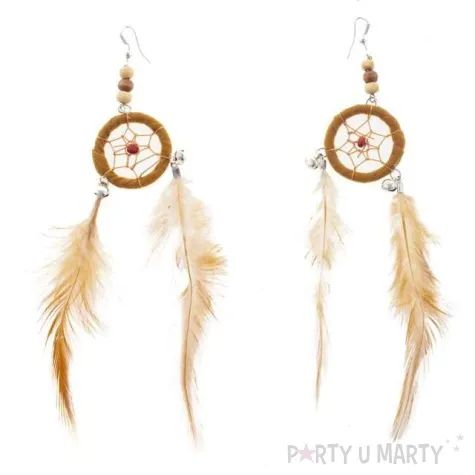 kolczyki lapacz snow funny fashion