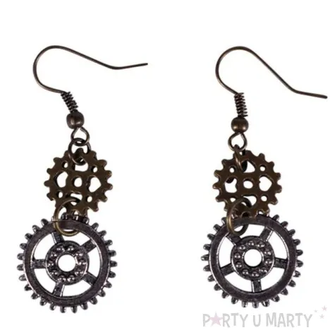 kolczyki steampunk fyasa