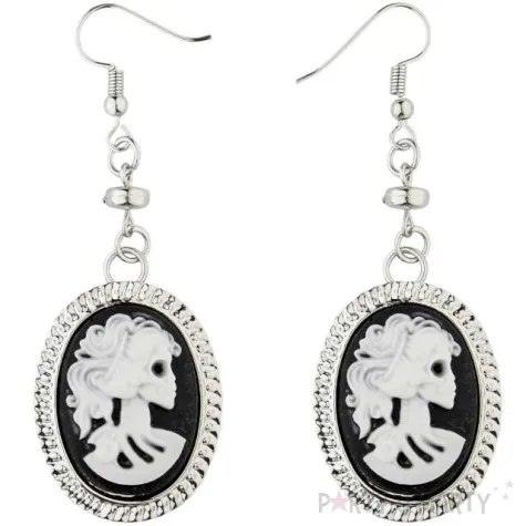 kolczyki szkielet damy widmann