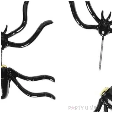 kolczyki tarantula czarne widmann