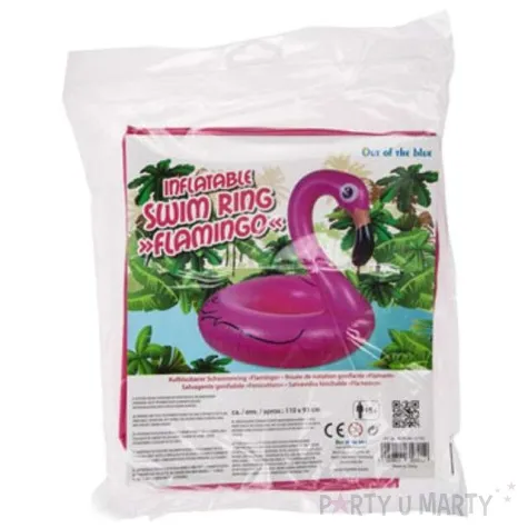 kolo do plywania flaming rozowe ootb 110 cm