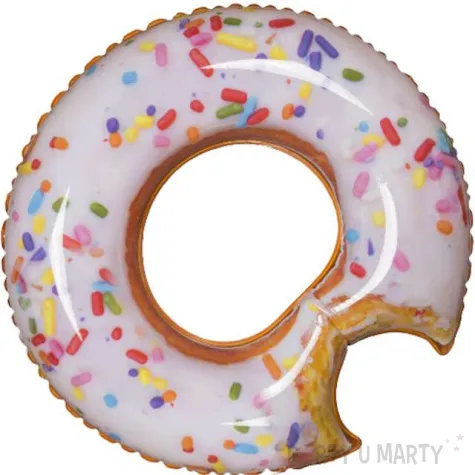 kolo do plywania nadgryziony donut kolorowy ootb