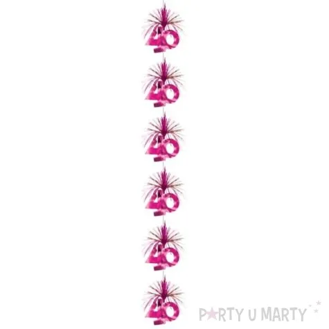 kolumna wiszaca kolumna 40 rozowa amscan 210 cm