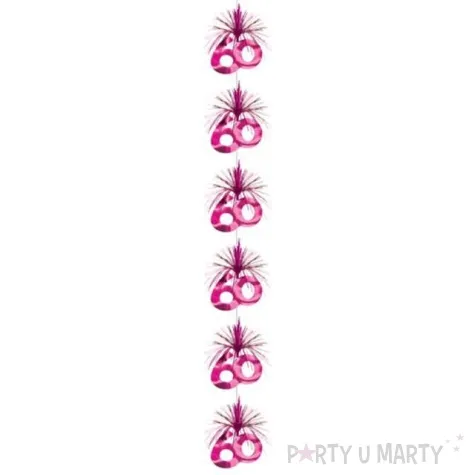 kolumna wiszaca kolumna 60 rozowa amscan 210 cm