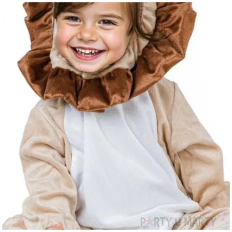 kombinezon dzieciecy stroj na karnawal lew rozm 92 104