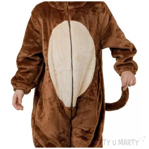 kombinezon dzieciecy stroj na karnawal malpka rozm 92 104