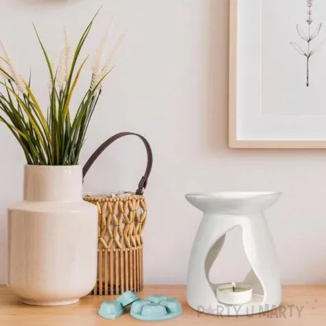 kominek ceramiczny classic bialy bispol 12 5 cm