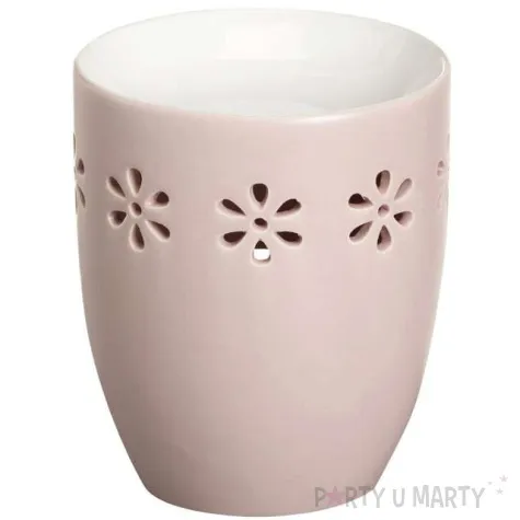 kominek ceramiczny creations oval rozowy jasny bolsius