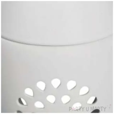 kominek ceramiczny creations premium bialy bolsius 160 110 mm