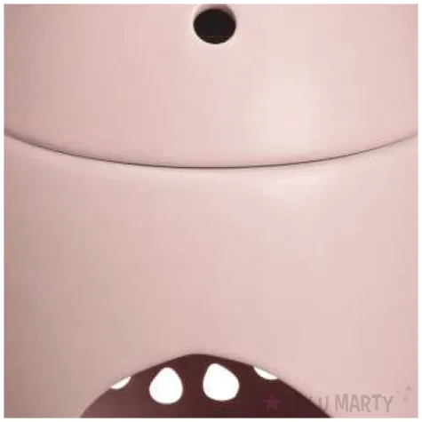 kominek ceramiczny creations premium rozowy jasny bolsius