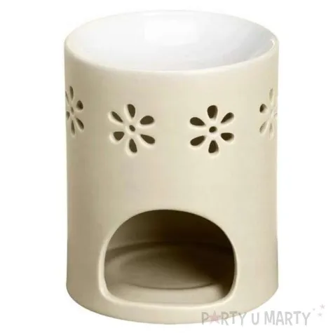 kominek ceramiczny creations round kremowy bolsius