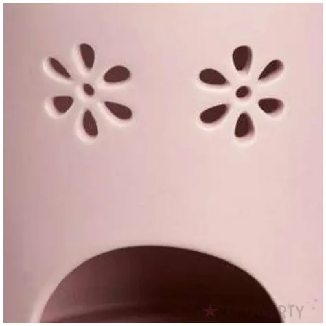 kominek ceramiczny creations round rozowy jasny bolsius